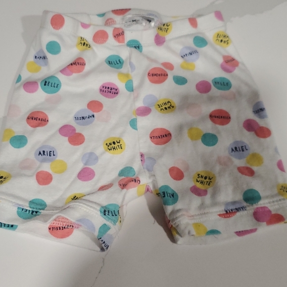 Baby Gap 2 Piece Pajama Set Disney Princess 4T - Picture 7 of 8